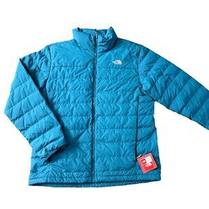 NWT! The North Face Men's Blue Goose Down Puffer 550 Winter Coat Size L